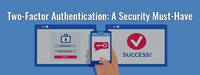 Two Factor Authentication Banner