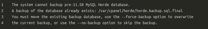 Horde data conversion