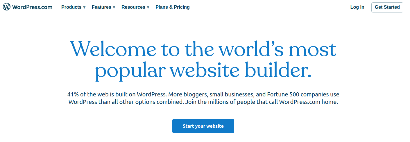 Wordpress.com - Create A Free Website Or Blog